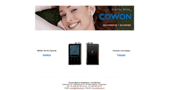Desktop Screenshot of cowon.ch